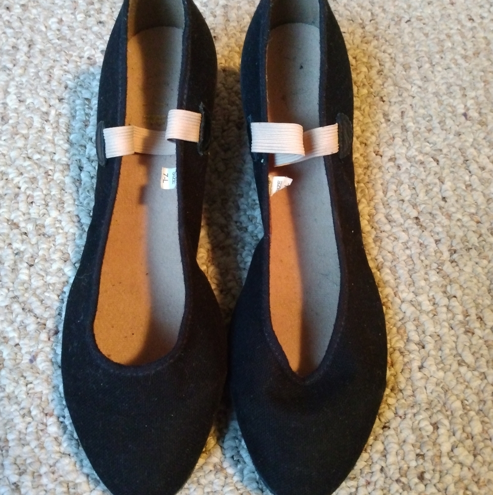 Bloch character dance shoes for ballet size 7-L